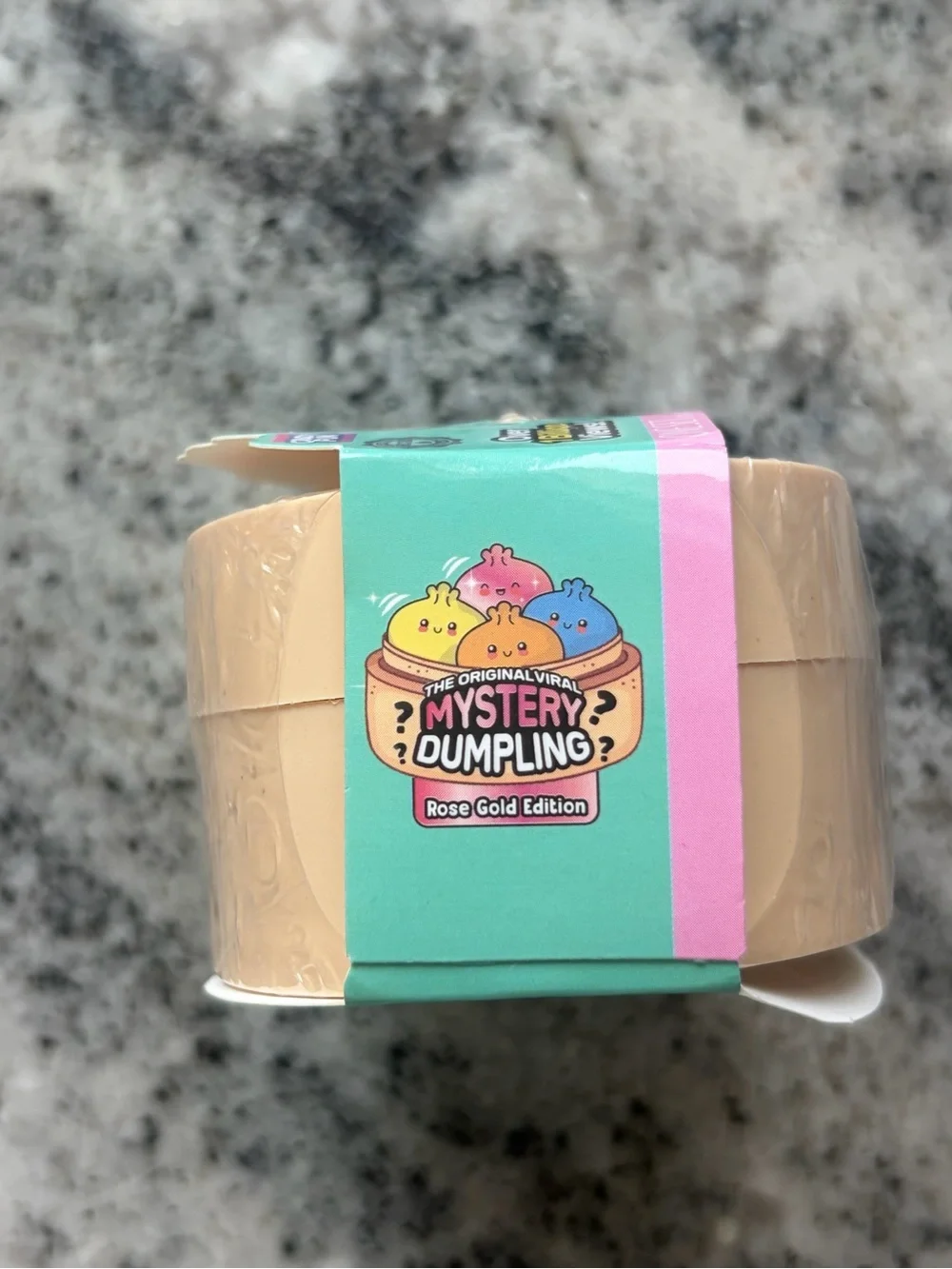3 Mini dumpling bundle NEW Authentic RMS dumplings Squishy Fidget Toy Rose Gold